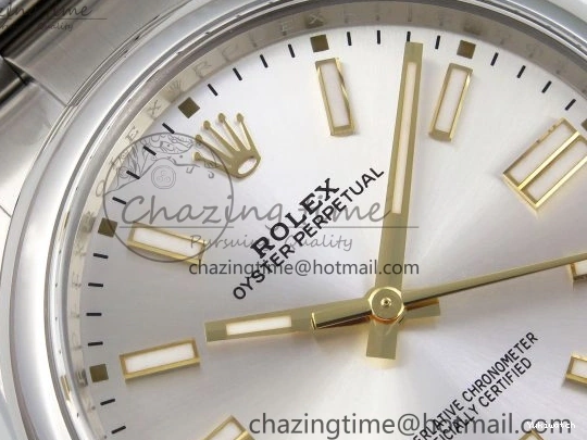 Perpetual Oyster Best 124300 1:1 Steel Sliver VR3230 SS Clean on Edition 904L Bracelet 41mm Dial 0514